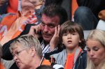 Amsterdam 2 juni 2012
Nederland- Noord ierland 6-0 in de arena. Sylvie Damian en schoonvader Ramon v d Vaart
Peter Smulders bv