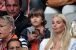 Amsterdam 2 juni 2012
Nederland- Noord ierland 6-0 in de arena. Sylvie Damian en schoonvader Ramon v d Vaart
Peter Smulders bv