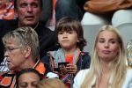 Amsterdam 2 juni 2012
Nederland- Noord ierland 6-0 in de arena. Sylvie Damian en schoonvader Ramon v d Vaart
Peter Smulders bv