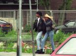 Amsterdam, 20 Juni 1996
De eerste exclusieve foto's van Ruud Gullit met zijn nieuwe vriendin Estelle Cruyff (Estelle Gullit}.
Foto Peter Smulders BV