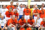 Amsterdam 1 juni 2012
Voetbaltournooi Johan Cruijff foundation in het olympisch stadion .
oa Johan Cruijff John Ewbank Thomas Acda Aron Winter Brian Roy Tonnie Bruins Slot Ronald de Boer William Spaay Najib Amhali Edwin v d Sar Raoul Heertje en Rohan Marley ( zoon Bob Marley) deden mee.
Peter Smulders bv