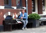 Amsterdam 2 juni 2012
Ewout Genemans op terras.
Peter Smulders bv