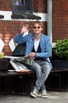 Amsterdam 2 juni 2012
Ewout Genemans op terras.
Peter Smulders bv