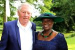 Breukelen 12 juni 2012
Haringparty op Neijenrode. Gerda Havertong met man
Peter Smulders bv