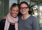 Edam Volendam 12 mei 2012
Trouwen Annemarie Hoek en Simon Keizer in Dam hotel in Edam. Guus Meeuwis en Valerie
Peter Smulders bv