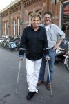 Amsterdam 28 mei 2012
Presentatie in panama. Henny Huisman met zijn gebroken voet/enkel in het gips
Peter Smulders bv