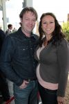 Amsterdam 4 juni 2012
Opening van de harbour club in Amsterdam. Jessica Mendels met man 
Peter Smulders bv
