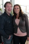 Amsterdam 4 juni 2012
Opening van de harbour club in Amsterdam. Jessica Mendels met man 
Peter Smulders bv