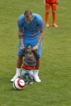 Lausanne, 17 en 18 Mei 2012
Nederlands elftal op traingskamp op weg naar het EK 2012
John Heitinga met zijn vrouw Charlotte Heitinga-Zenden en hun kinderen
Foto Peter Smulders BV