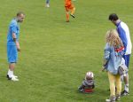 Lausanne, 17 en 18 Mei 2012
Nederlands elftal op traingskamp op weg naar het EK 2012
John Heitinga met zijn vrouw Charlotte Heitinga-Zenden en hun kinderen
Foto Peter Smulders BV