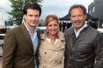 Amsterdam 4 juni 2012
Opening van de harbour club in Amsterdam. Jos Bles met vrouw en zoon
Peter Smulders bv