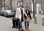 Amsterdam 4 maart 2012
Katja Romer Schuurman en Thijs Romer op straat in Amsterdam en in hun porsche 911 cabrio.
Peter Smulders bv
