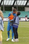 Lausanne, 17 en 18 Mei 2012
Nederlands elftal op weg naar het EK 2012
Klaas Jan Huntelaar met zijn vrouw Maddy Huntelaar en twee zonen.
Foto Peter Smulders BV