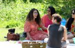 Amsterdam 23 mei 2012
Yolanthe Sneijder Cabau v Kasbergen met oa Lauretta Gerards en andere vrienden in het vondelpark.
Peter Smulders bv