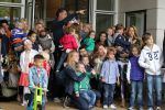 Amsterdam 4 juni 2012
Vertrek Nederlands elftal v.a. het Hilton hotel naar het EK in Oekraine en Polen.
Lonneke Schaars, echtgenote van Stijn Schaars en een verdrietig zoontje
Peter Smulders bv