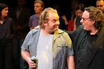 Amsterdam 31 mei 2012
Joop v d Ende presenteert de cast van de Andre Hazes musical met oa Martijn Fischer (Andre) Chantal janzen ( Rachel) Cees Geel Hajo Bruins en Doris Baaten. Regie is in handen van Ruut Weissman en Kees Prins. Presentatie was in het nieuwe de la mar theater.
Peter Smulders bv