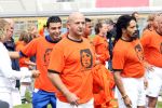 Amsterdam 1 juni 2012
Voetbaltournooi Johan Cruijff foundation in het olympisch stadion .
oa Johan Cruijff John Ewbank Thomas Acda Aron Winter Brian Roy Tonnie Bruins Slot Ronald de Boer William Spaay Najib Amhali Edwin v d Sar Raoul Heertje en Rohan Marley ( zoon Bob Marley) deden mee.
Peter Smulders bv