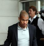 Amsterdam 4 juni 2012
Vertrek Nederlands elftal v.a. het Hilton hotel naar het EK in Oekraine en Polen.
Nigel de Jong 
Peter Smulders bv