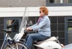 Amsterdam 29 mei 2012
Pamela Teves op scoooter in Amsterdam.
Peter Smulders bv