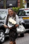 Amsterdam 8 mei 2012
Patty Brard op de cornelis schuytstraat.
Peter Smulders bv