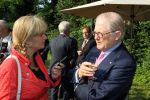 Breukelen 12 juni 2012
Haringparty op Neijenrode. Mr Pieter v Vollenhoven met Karin Riethoven
Peter Smulders bv