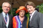 Breukelen 12 juni 2012
Haringparty op Neijenrode. Prins Pieter Christiaan met Erica Terpstra en 
Peter Smulders bv
