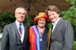 Breukelen 12 juni 2012
Haringparty op Neijenrode. Prins Pieter Christiaan met Erica Terpstra en 
Peter Smulders bv