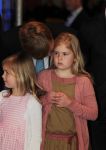 Amsterdam 6 juni 2012
Prinses Maxima Amalia Ariane en Alexia met hun vader Prins Willem Alexander
bij muziek concert in de heineken music hall.
Peter Smulders bv