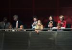Amsterdam 6 juni 2012
Prinses Maxima Amalia Ariane en Alexia met hun vader Prins Willem Alexander
bij muziek concert in de heineken music hall.
Peter Smulders bv