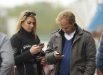 Assen, 8 Mei 2012
Rintje Ritsma met zijn vriendin Youandi Mazeland op het TT Circuit in Asten
Foto Peter Smulders BV