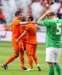 Amsterdam 2 juni 2012
Nederland- Noord ierland 6-0 in de arena.
Robin v Persie
Peter Smulders bv