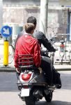 Amsterdam 14 juni 2012
Ruud en Maxim Gullit op vespa scooter en met Bram Moszkowicz.
Peter Smulders bv