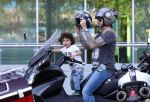 Amsterdam 25 mei 2012
Ruud de Wild met zijn zoontje Johnny samen op de motor.
Peter Smulders bv