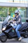 Amsterdam 25 mei 2012
Ruud de Wild met zijn zoontje Johnny samen op de motor.
Peter Smulders bv