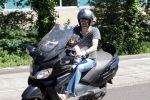 Amsterdam 25 mei 2012
Ruud de Wild met zijn zoontje Johnny samen op de motor.
Peter Smulders bv