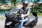 Amsterdam 25 mei 2012
Ruud de Wild met zijn zoontje Johnny samen op de motor.
Peter Smulders bv