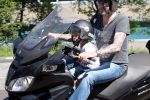 Amsterdam 25 mei 2012
Ruud de Wild met zijn zoontje Johnny samen op de motor.
Peter Smulders bv