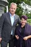 Breukelen 12 juni 2012
Haringparty op Neijenrode. Sharon Dijksma met man
Peter Smulders bv