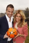Amsterdam, 3 Mei 2012 Presentatie Nieuw Magazine RAFAEL in Cafe Vak zuid, Olympisch Stadion.
Rafel v d Vaart samen met zijn vrouw Sylvie v d Vaart
Foto Peter Smulders BV