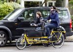 Amsterdam 9 mei 2012
Susan Visser met zoon op de fiets.
Peter Smulders bv