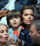 Amsterdam 2 juni 2012
Nederland- Noord ierland 6-0 in de arena. Sylvie Damian en schoonvader Ramon v d Vaart
Peter Smulders bv