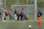 Lausanne, 17 en 18 Augustus 2012
Sylvie v d Vaart samen met de dames van het Nederlands elftal, Rafael v d Vaart en hun zoontje Damian v d Vaart
Foto Peter Smulders BV