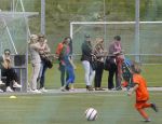 Lausanne, 17 en 18 Augustus 2012
Sylvie v d Vaart samen met de dames van het Nederlands elftal, Rafael v d Vaart en hun zoontje Damian v d Vaart
Foto Peter Smulders BV