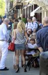 Amsterdam 26 mei 2012
Sylvie v d Vaart met zoon Damian en aupair op de pc hooftstraat.
Peter Smulders bv