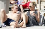 Zandvoort 24 mei 2012
Thomas Berge betrapt met zijn nieuwe vriendin Hollywood vrouw Myrthe Mylius
op het strand van Zandvoort.
Peter Smulders bv