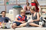 Zandvoort 24 mei 2012
Thomas Berge betrapt met zijn nieuwe vriendin Hollywood vrouw Myrthe Mylius
op het strand van Zandvoort.
Peter Smulders bv