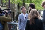 Amsterdam 14 mei 2012
D66 kandidaat Tofik Dibi wordt geinterviewd door jakhals Erik Dijkstra.
Peter Smulders bv