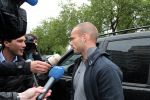 Amsterdam 4 juni 2012
Vertrek Nederlands elftal v.a. het Hilton hotel naar het EK in Oekraine en Polen.
Wesley Sneijder
Peter Smulders bv