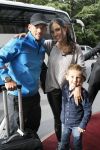 Lausanne, 17 en 18 Augustus 2012
Yolanthe Sneijder-Cabau samen met de dames van het Nederlands elftal, Wesley Sneijder en Jessey Sneijder
Foto Peter Smulders BV