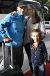 Lausanne, 17 en 18 Augustus 2012
Yolanthe Sneijder-Cabau samen met de dames van het Nederlands elftal, Wesley Sneijder en Jessey Sneijder
Foto Peter Smulders BV